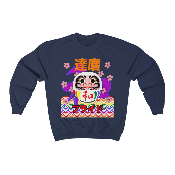 LGBTQ+ Daruma - Harmony - Gender Neutral Sweatshirt