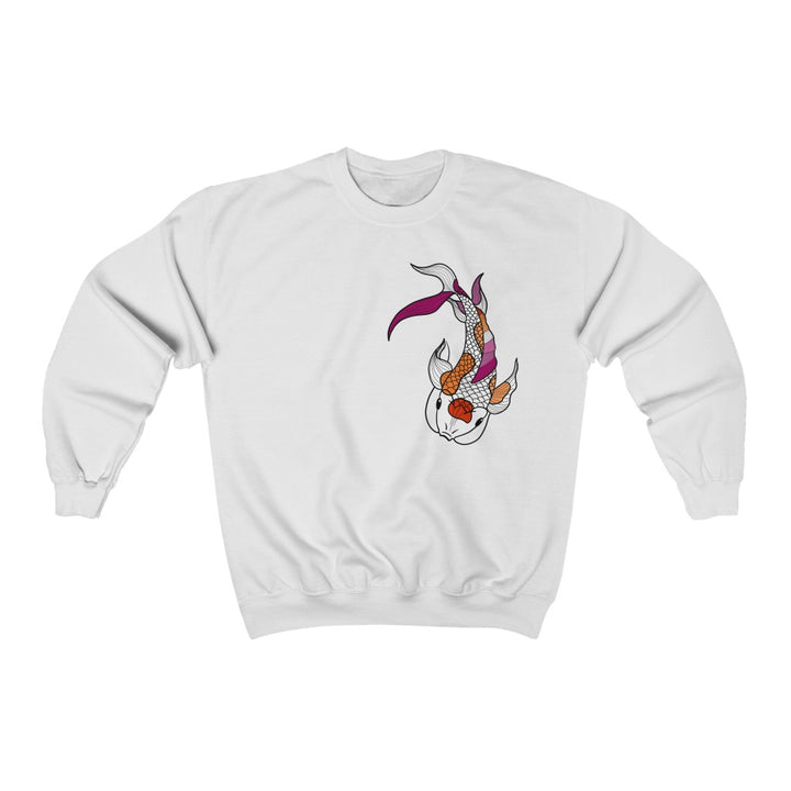 Lesbian Koi Gender Neutral Sweatshirt