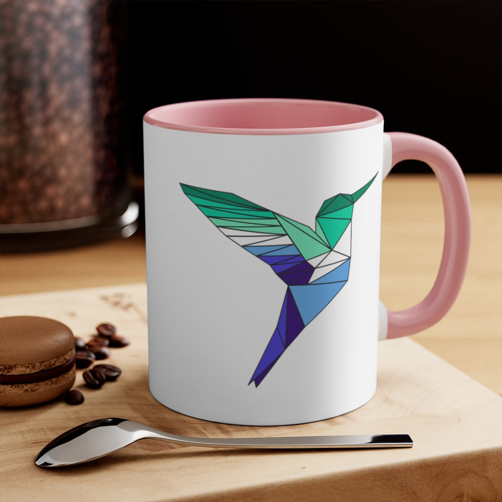 Polygon Hummingbird MLM Accent Mug