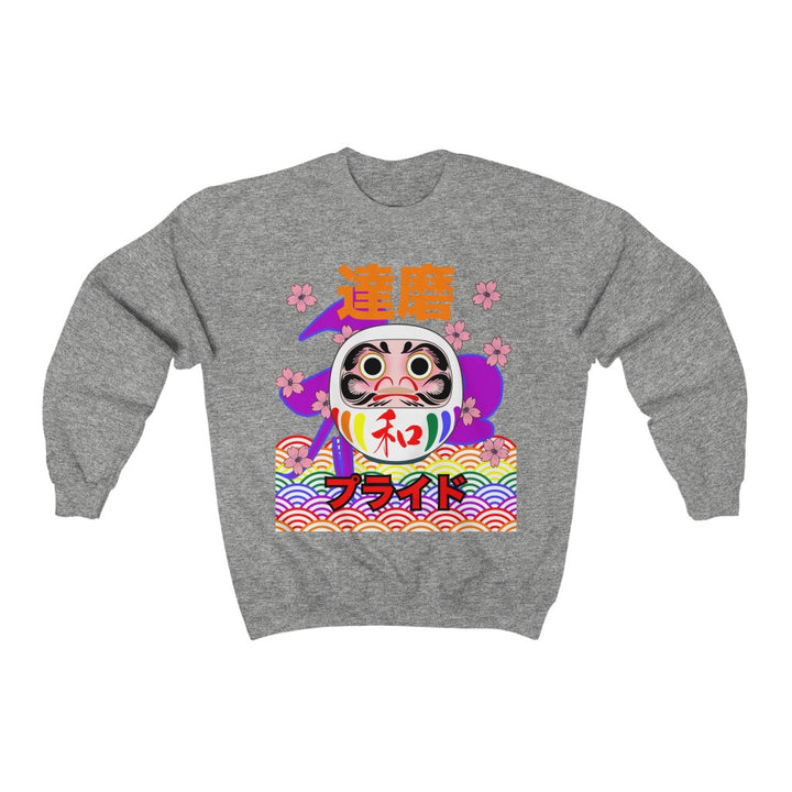 LGBTQ+ Daruma - Harmony - Gender Neutral Sweatshirt