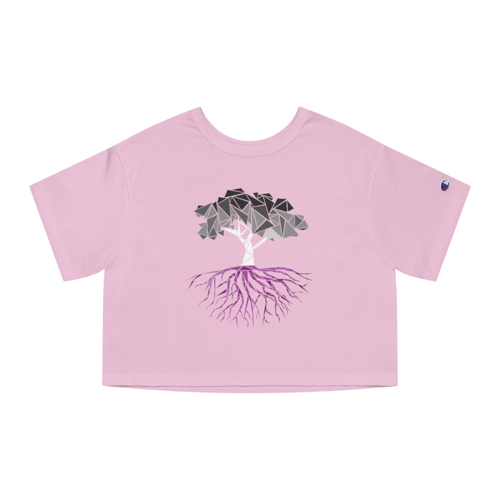 Champion - Abstract Tree Asexual Cropped T-Shirt