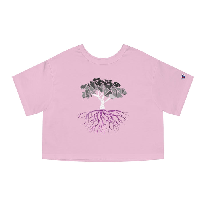 Champion - Abstract Tree Asexual Cropped T-Shirt