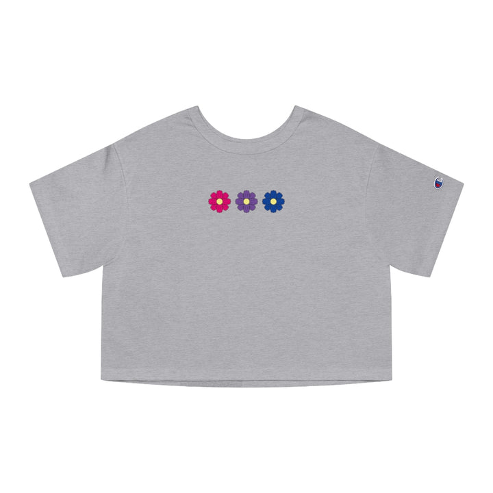 Champion - Bisexual Cosmos Cropped T-Shirt