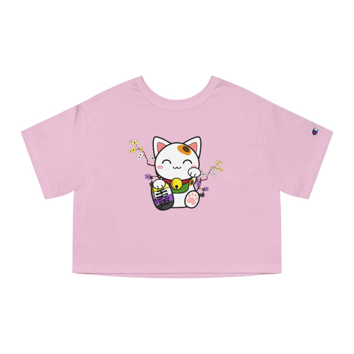 Champion - Maneki Neko Nonbinary Cropped T-Shirt