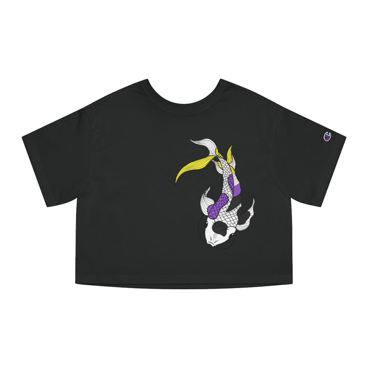Champion - Nonbinary Koi Cropped T-Shirt