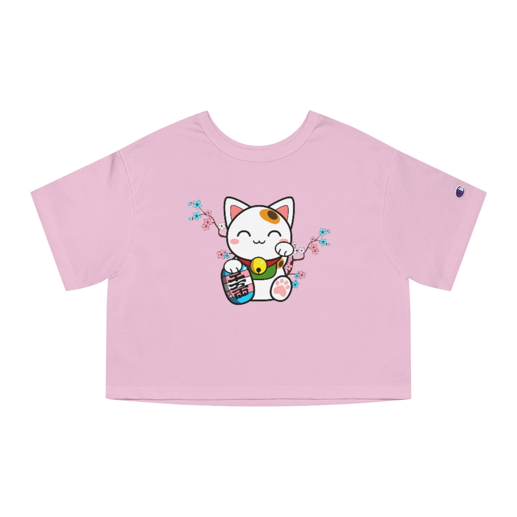 Champion - Maneki Neko Trans Cropped T-Shirt