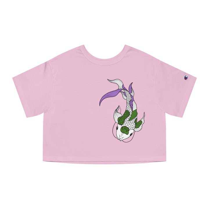 Champion - Genderqueer Koi Cropped T-Shirt