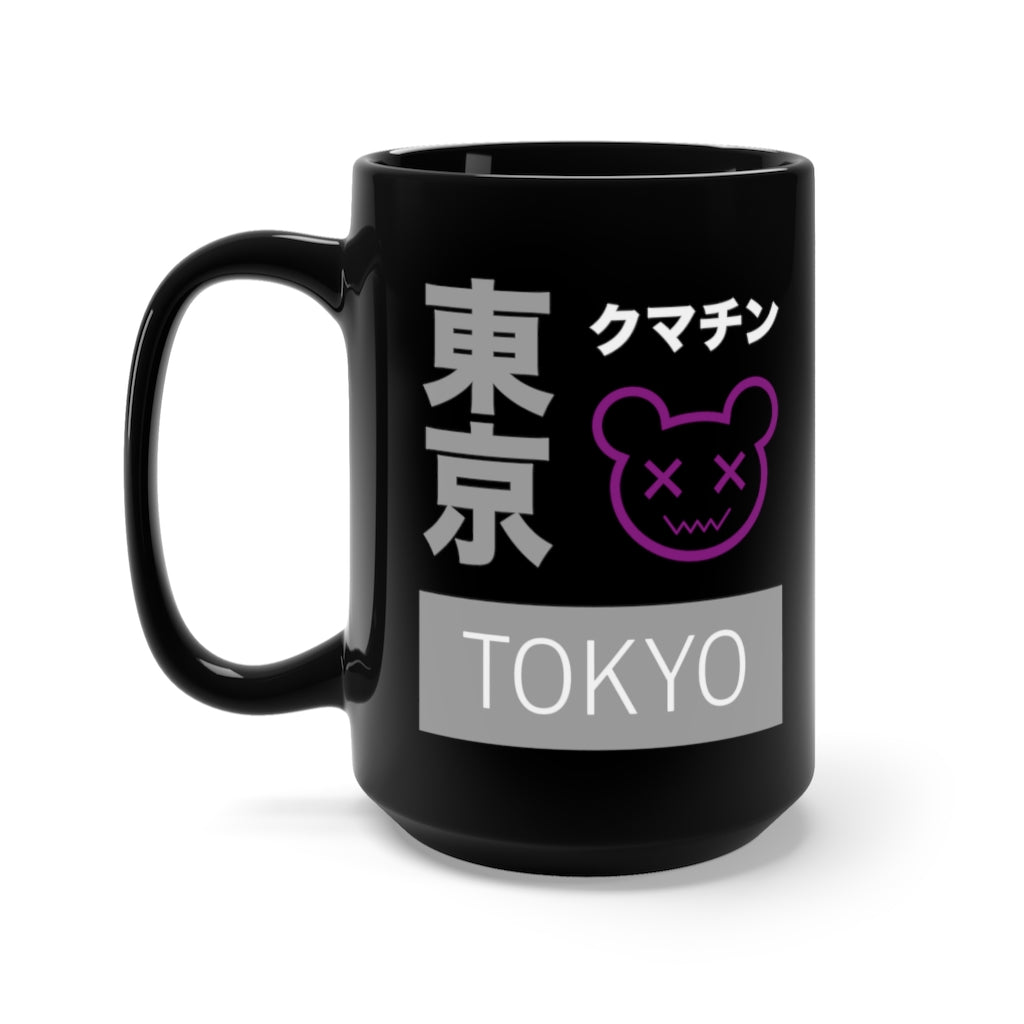 Tokyo Kumachin Asexual Black Mug 15oz