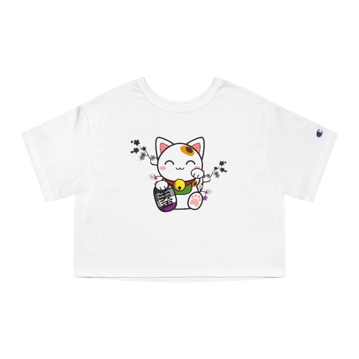 Champion - Maneki Neko Asexual Cropped T-Shirt