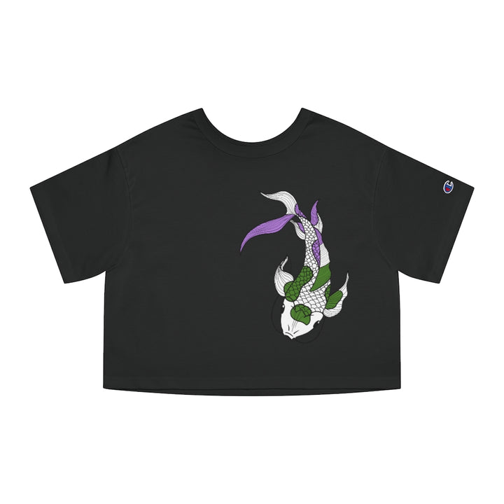 Champion - Genderqueer Koi Cropped T-Shirt