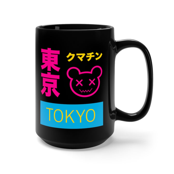 Tokyo Kumachin Pansexual Black Mug 15oz