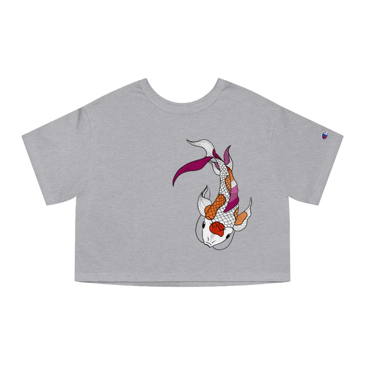 Champion - Lesbian Koi Cropped T-Shirt