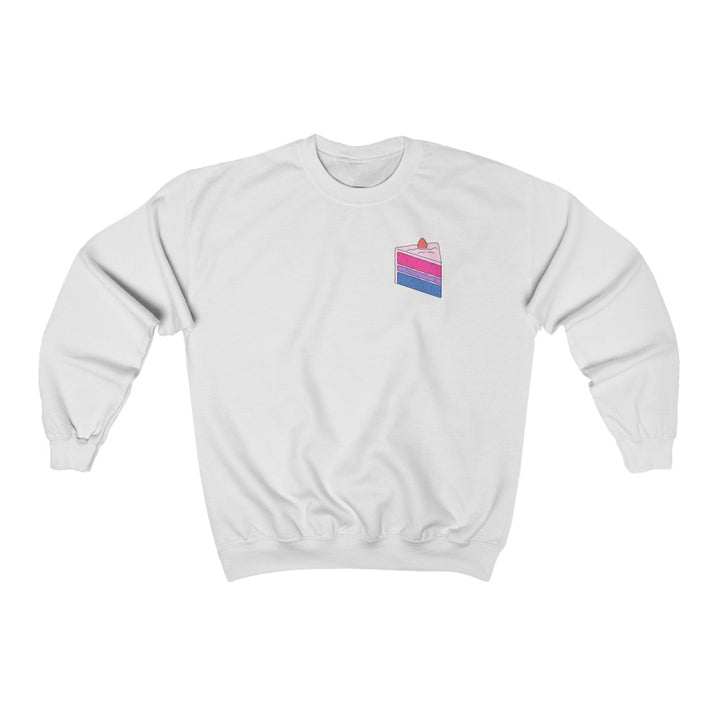 Cake Bisexual Gender Neutral Sweatshirt