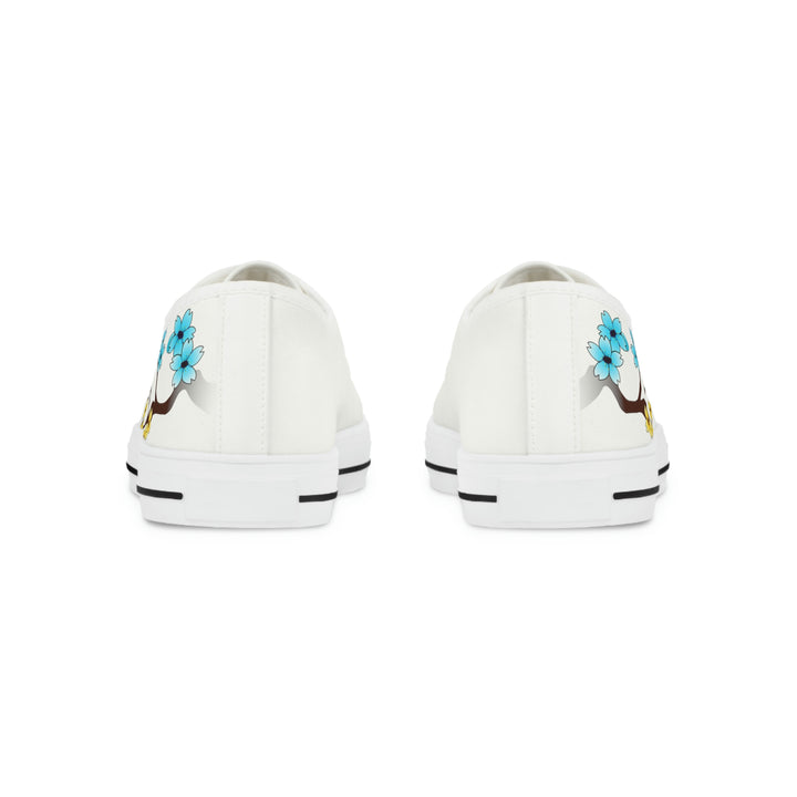 White Sakura Pansexual Sneakers