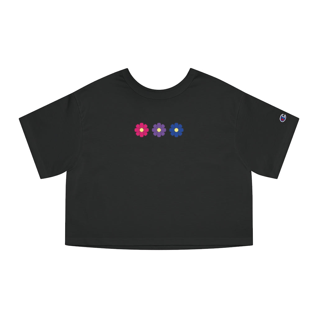 Champion - Bisexual Cosmos Cropped T-Shirt