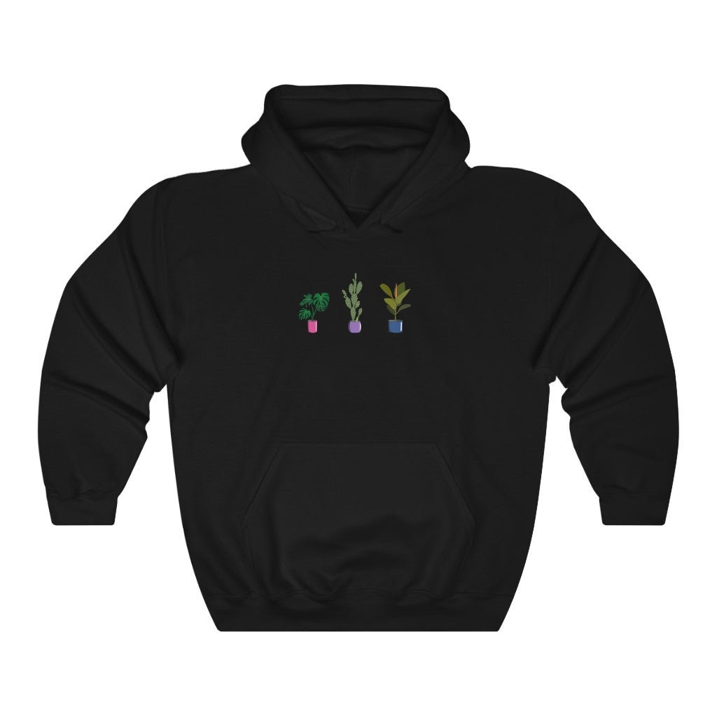 Succulent Plants Bisexual Gender Neutral Hoodie