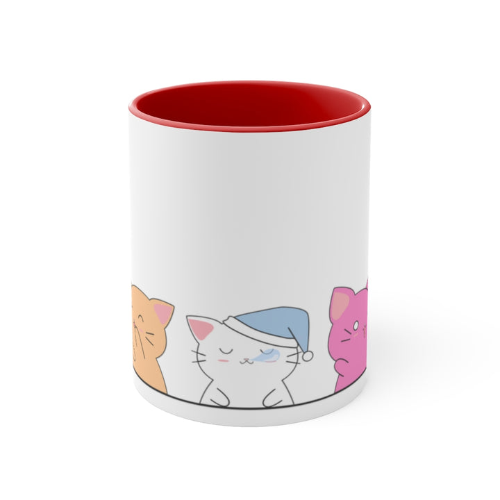 Kawaii Cats Lesbian Accent Mug