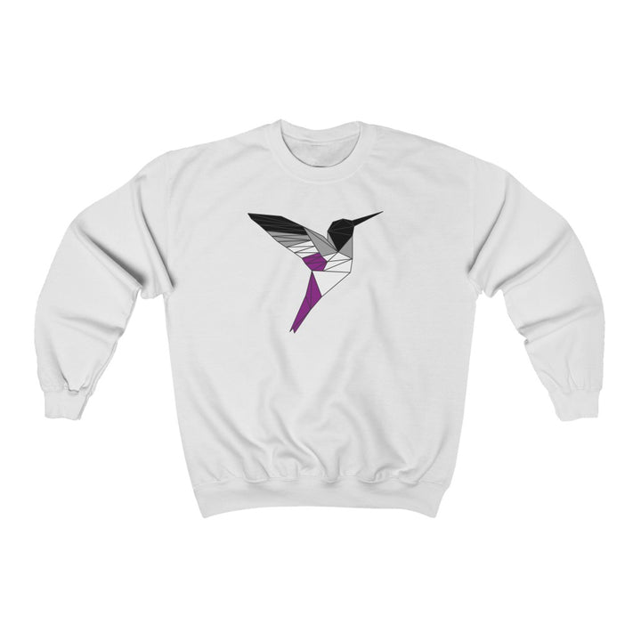 Polygon Hummingbird Asexual Gender Neutral Sweatshirt