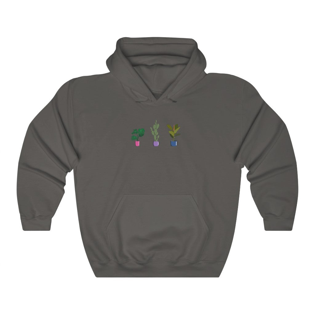 Succulent Plants Bisexual Gender Neutral Hoodie