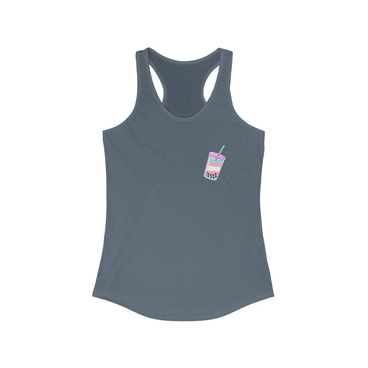 Trans Tank Top Racerback - Boba Tea