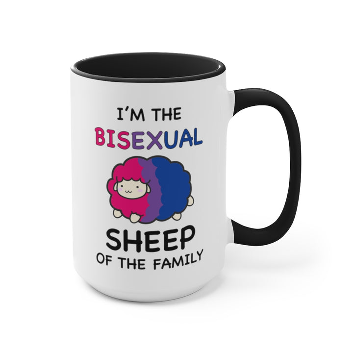 I'm The Bisexual Sheep Of The Family Accent Mug