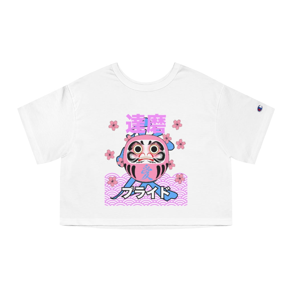 Genderfluid Shirt Crop - Champion - Daruma
