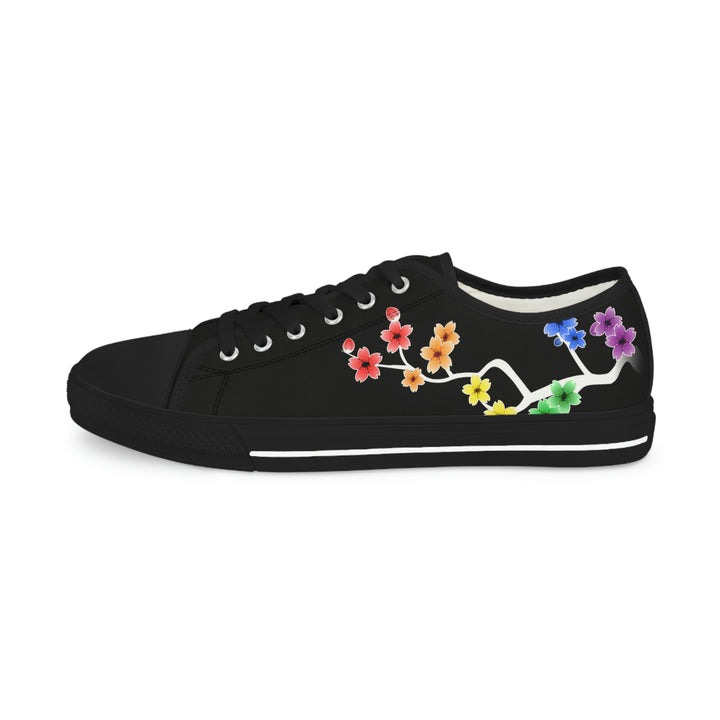 LGBTQ Pride Shoes - Sakura - Black