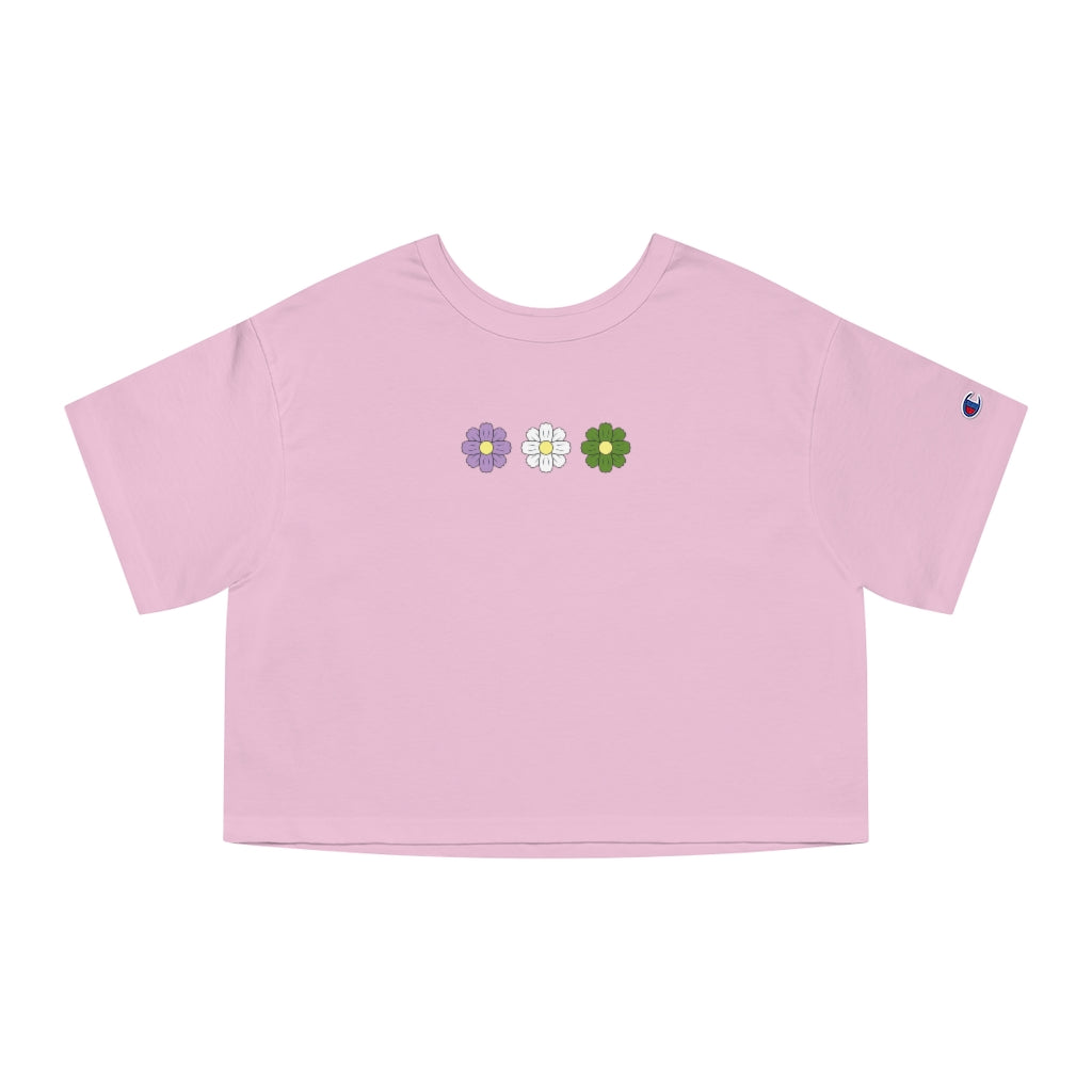 Champion - Genderqueer Cosmos Cropped T-Shirt