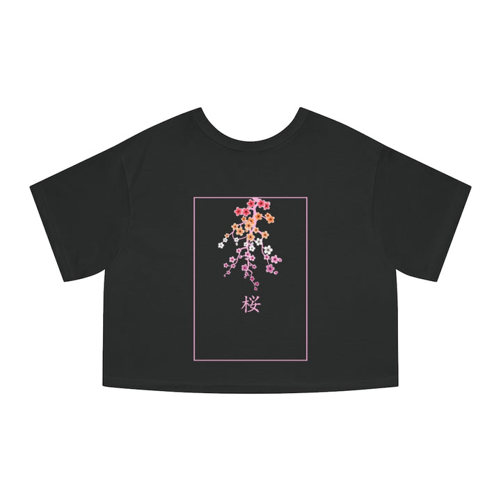 Champion - Sakura Haiku Lesbian Cropped T-Shirt