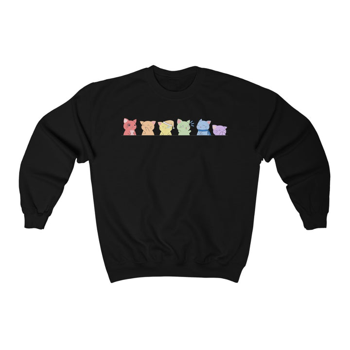 Kawaii Cats LGBTQ+ Gender Neutral Sweatshirt