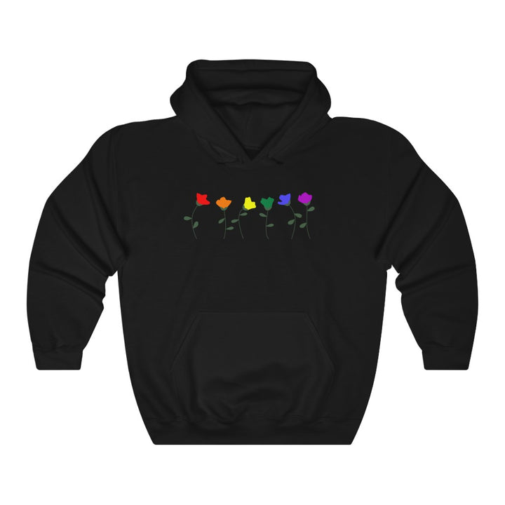 LGBTQ+ Flower Hoodie