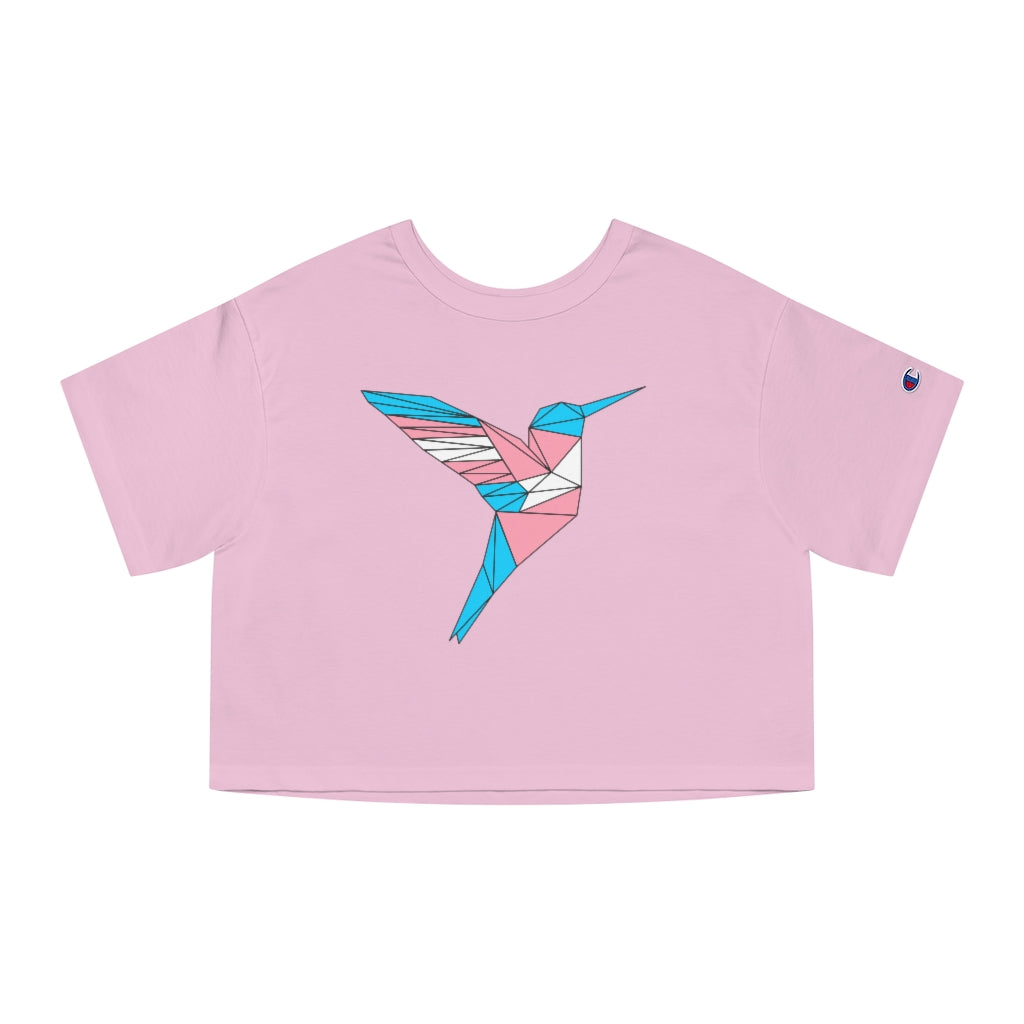 Champion - Polygon Hummingbird Trans Cropped T-Shirt