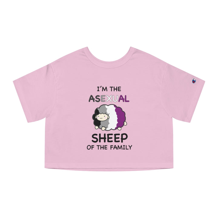 Champion - I'm The Asexual Sheep Of The Family Cropped T-Shirt