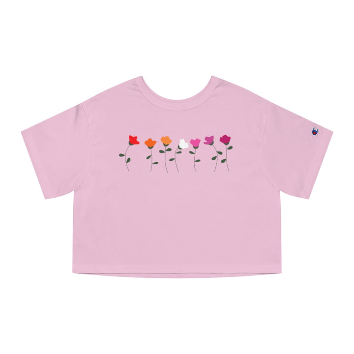 Champion - Lesbian Flower Cropped T-Shirt