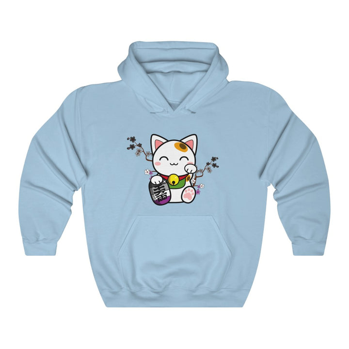 Maneki Neko Asexual Gender Neutral Hoodie