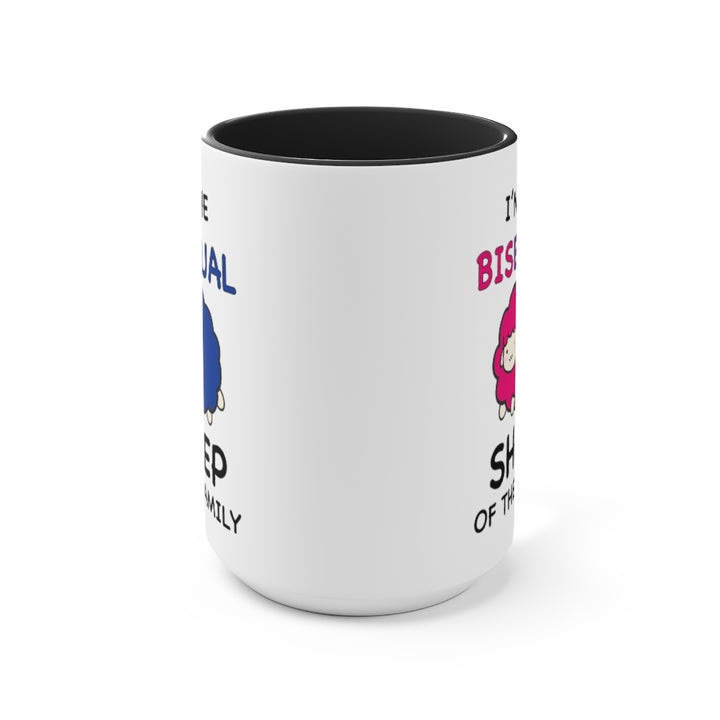 I'm The Bisexual Sheep Of The Family Accent Mug