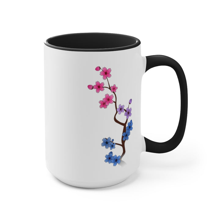 Sakura Bisexual Accent Mug