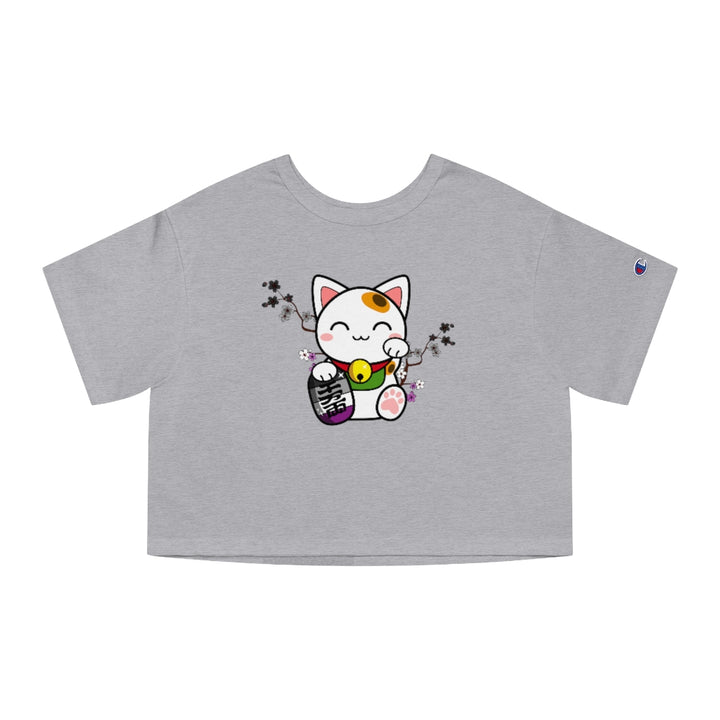 Champion - Maneki Neko Asexual Cropped T-Shirt