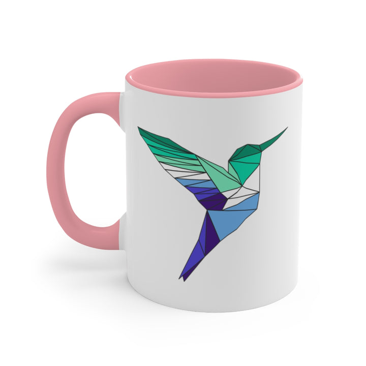 Polygon Hummingbird MLM Accent Mug