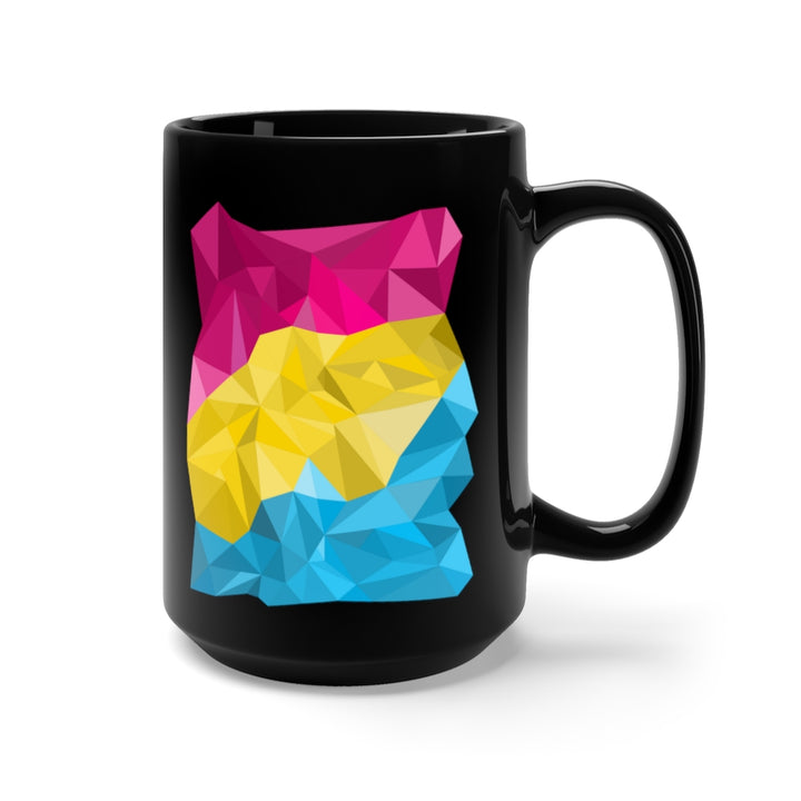 Pansexual Mug 15oz - Abstract Pan Flag