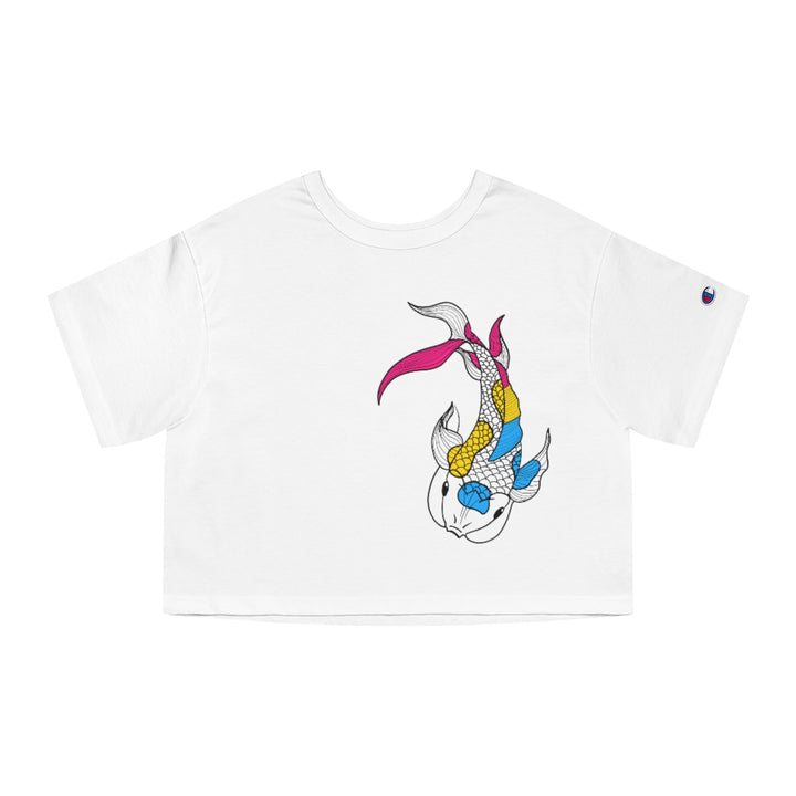 Champion - Pansexual Koi Cropped T-Shirt