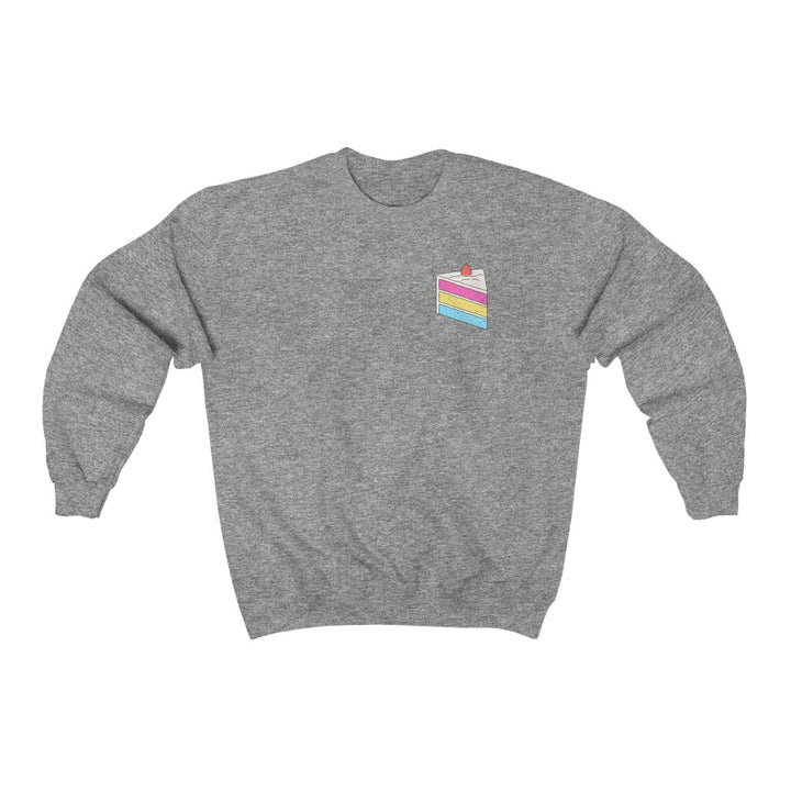 Cake Pansexual Gender Neutral Sweatshirt