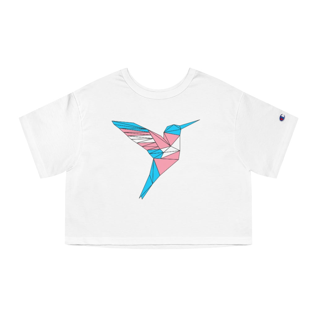 Champion - Polygon Hummingbird Trans Cropped T-Shirt