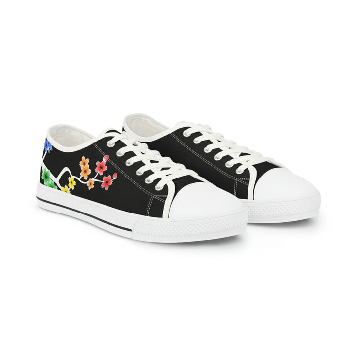 LGBTQ Pride Shoes - Sakura - Black