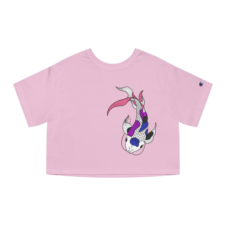 Champion - Genderfluid Koi Cropped T-Shirt