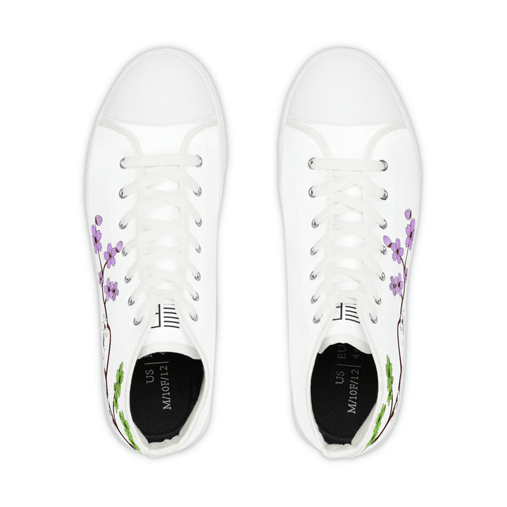 Genderqueer Shoes High Top - Sakura