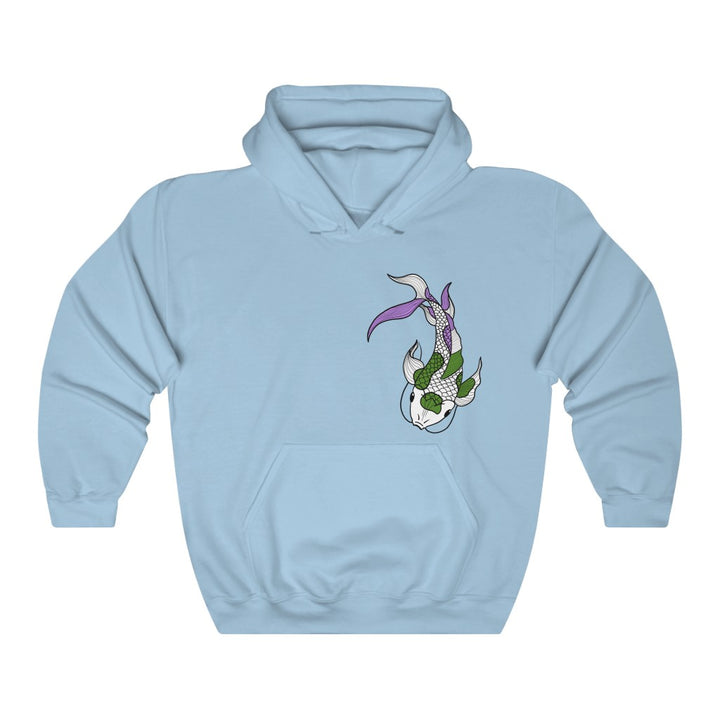 Genderqueer Koi Gender Neutral Hoodie