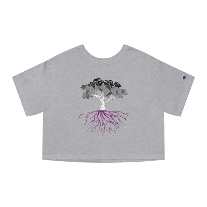 Champion - Abstract Tree Asexual Cropped T-Shirt