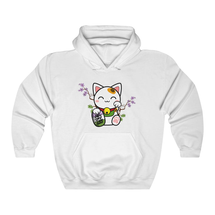 Maneki Neko Genderqueer Gender Neutral Hoodie