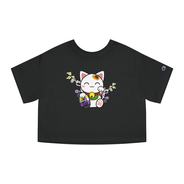 Champion - Maneki Neko Nonbinary Cropped T-Shirt